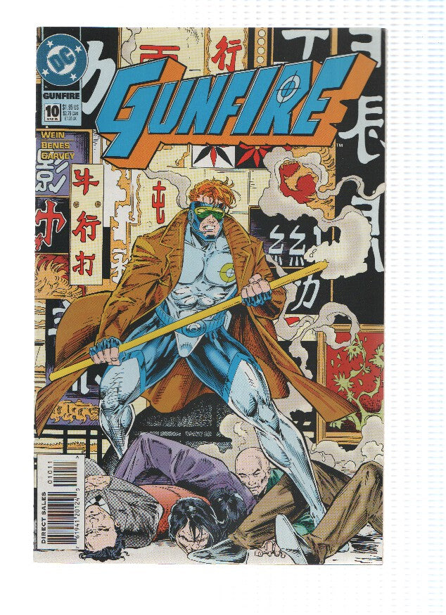 GUNFIRE, Volume 1 Numero 10: The Hong Kong Shuffle (DC Comics) 