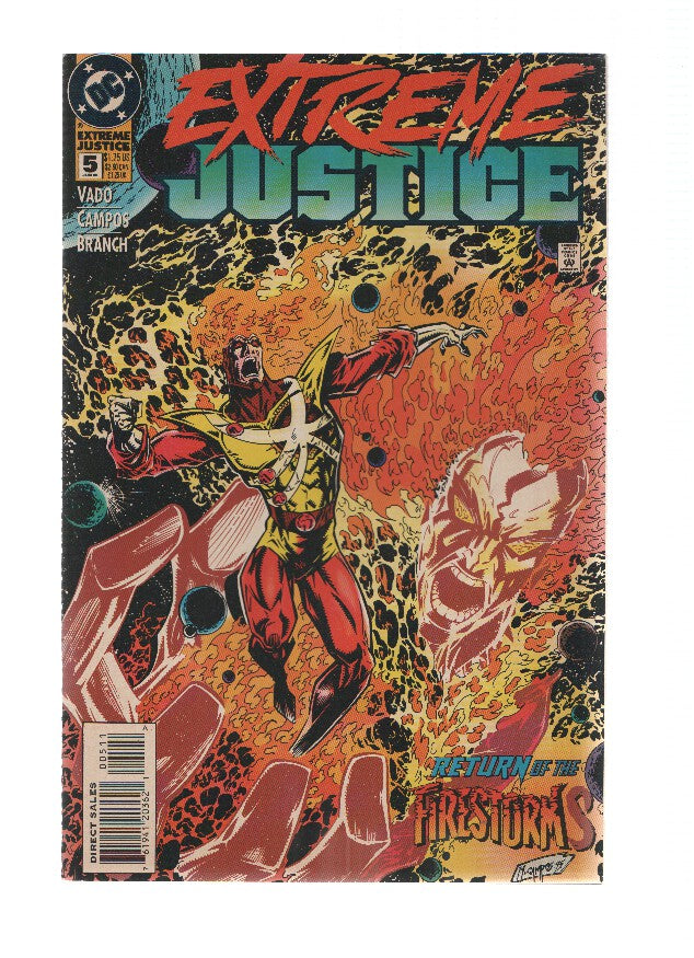 EXTREME JUSTICE, Volume 1 Numero 05: Atomic Nights (DC Comics) 