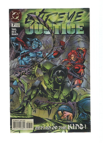 EXTREME JUSTICE, Volume 1 Numero 07: The Once and Future Monarch (DC Comics) 