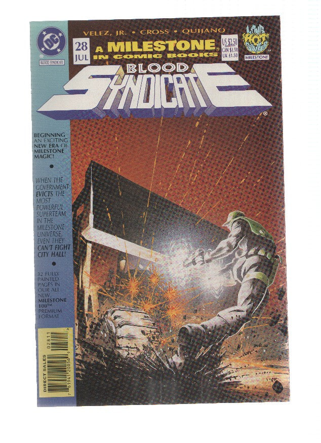 BLOOD SYNDICATE, Volume 1 Numero 28: God intentions, Bad Seasonss (Milestone) 