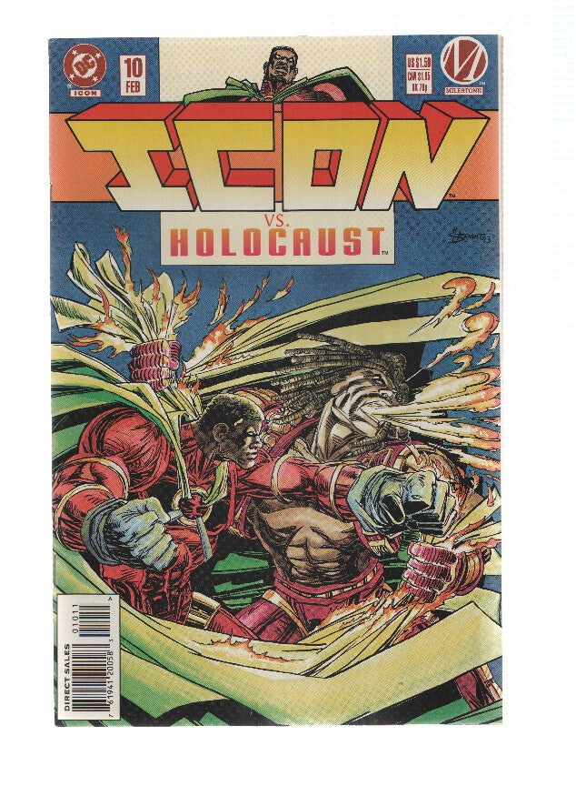 ICON, Volume 1 Numero 10: The Fire this Time (Milestone) 