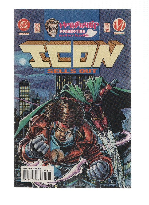 ICON, Volume 1 Numero 18: Living in a DreamworldIcon, The Rocket (Milestone) 