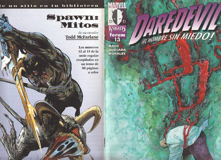 Marvel Knights: Daredevil el hombre sin miedo numero 13: Partes de un hueco, quinta parte