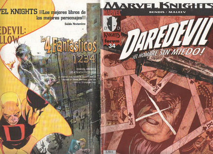 Marvel Knights: Daredevil el hombre sin miedo numero 34