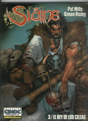 Cimoc Extra Color numero 085: Slaine volumen 3: El rey de los Celtas (segunda edicion)