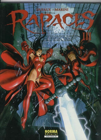 Cimoc Extra Color numero 185: Rapaces volumen 3 (primera edicion diciembre 2001)