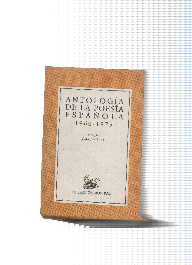 Antologia de la poesia española 1960-1975