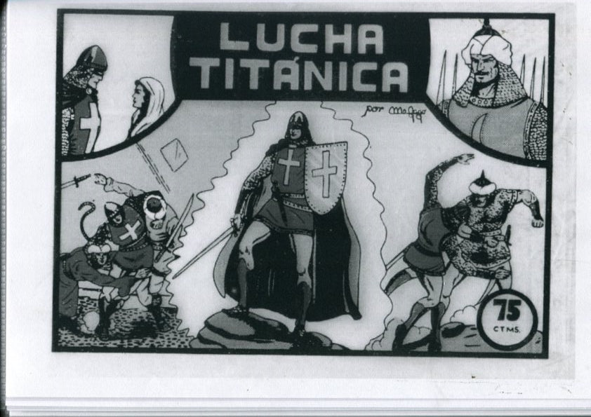 Edicion artesanal: El Guerrero del Antifaz numero 03: Lucha titanica