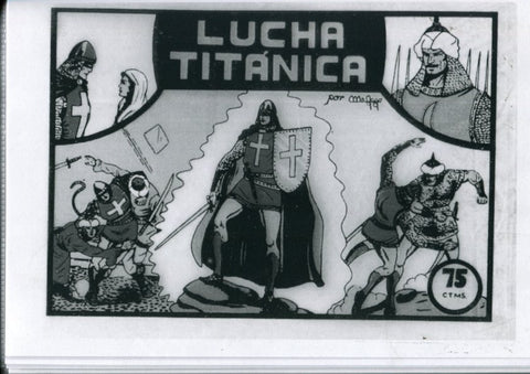 Edicion artesanal: El Guerrero del Antifaz numero 03: Lucha titanica