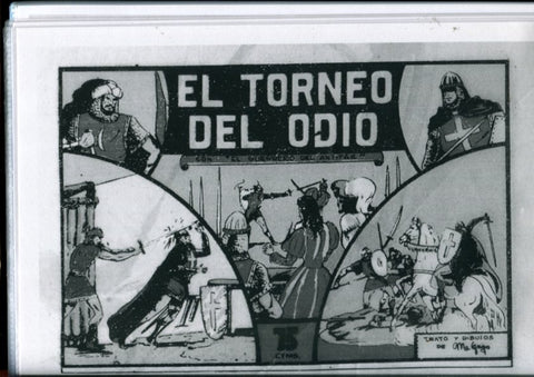 Edicion artesanal: El Guerrero del Antifaz numero 04: El torneo del odio