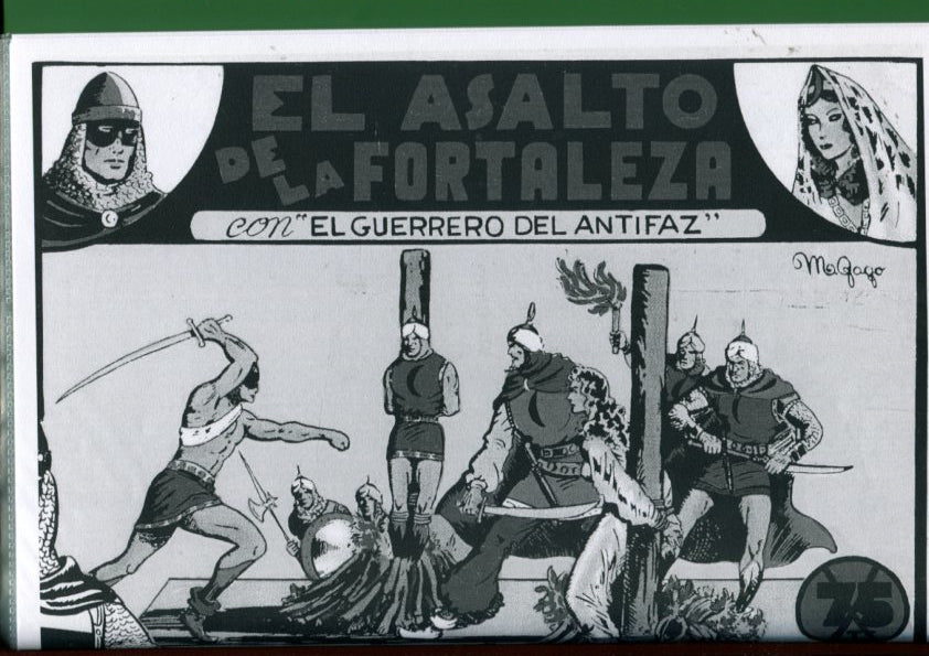 Edicion artesanal: El Guerrero del Antifaz numero 06: El asalto de la fortaleza