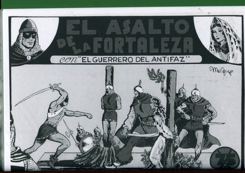 Edicion artesanal: El Guerrero del Antifaz numero 06: El asalto de la fortaleza