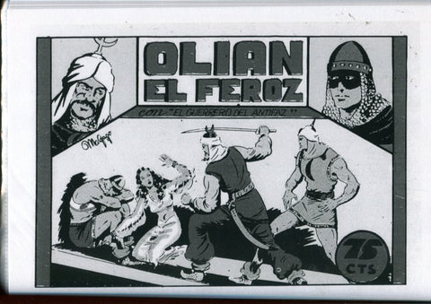 Edicion artesanal: El Guerrero del Antifaz numero 08: Olian el feroz