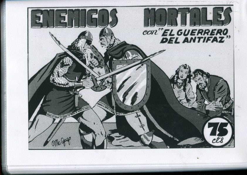 Edicion artesanal: El Guerrero del Antifaz numero 09: Enemigos mortales