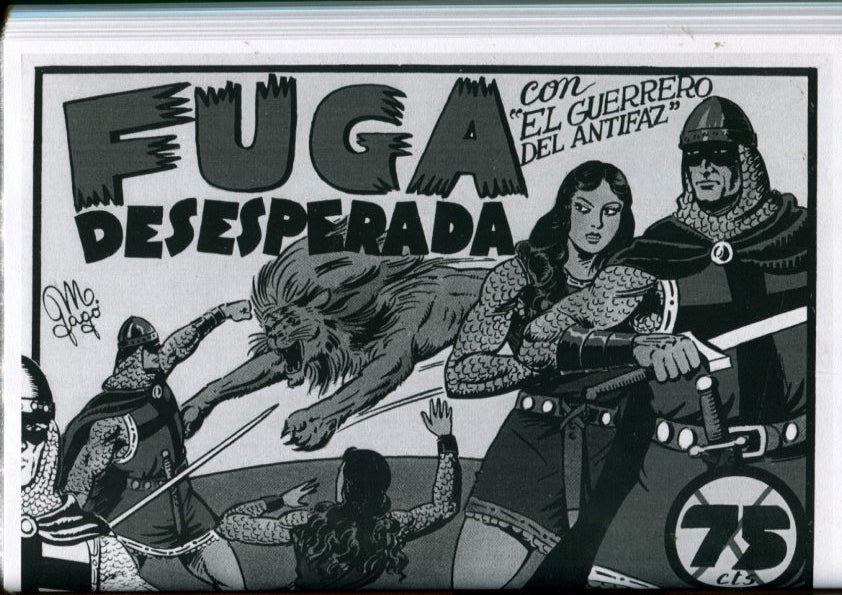 Edicion artesanal: El Guerrero del Antifaz numero 16: Fuga desesperada