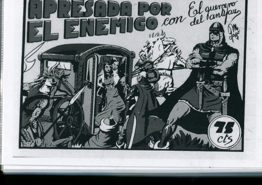 Edicion artesanal: El Guerrero del Antifaz numero 19: Apresada por el enemigo