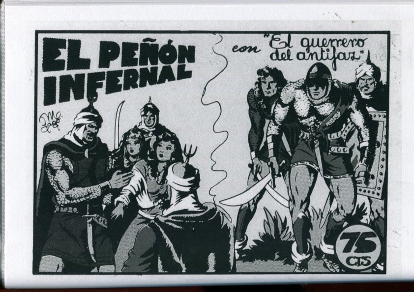 Edicion artesanal: El Guerrero del Antifaz numero 20: El peñon infernal