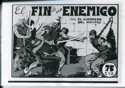 Edicion artesanal: El Guerrero del Antifaz numero 25: El fin de un enemigo