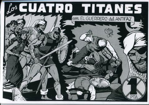 Edicion artesanal: El Guerrero del Antifaz numero 31: Los cuatro titanes