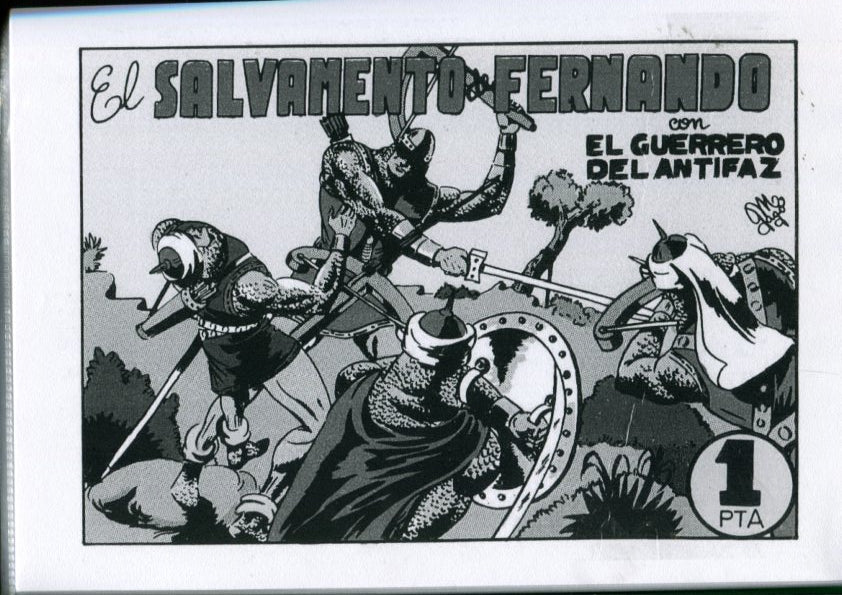 Edicion artesanal: El Guerrero del Antifaz numero 35: El salvamento de Fernando