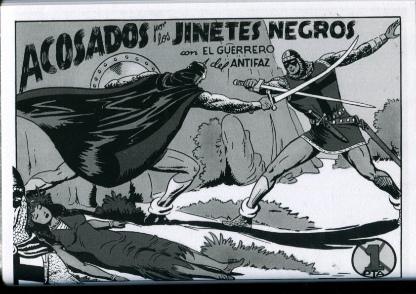 Edicion artesanal: El Guerrero del Antifaz numero 36: Acosados por los Jinetes Negros