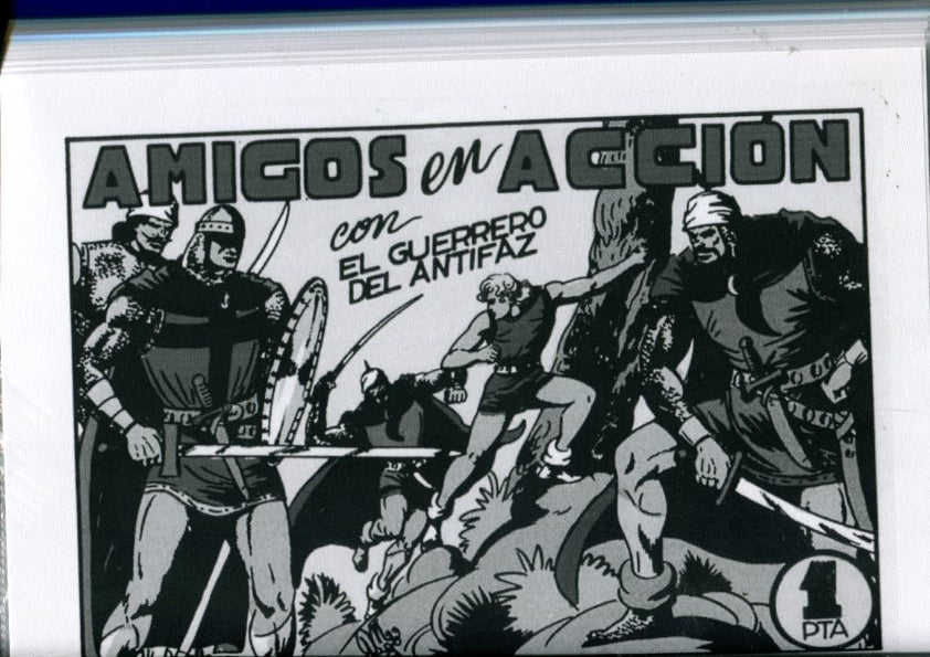 Edicion artesanal: El Guerrero del Antifaz numero 40: Amigos en accion
