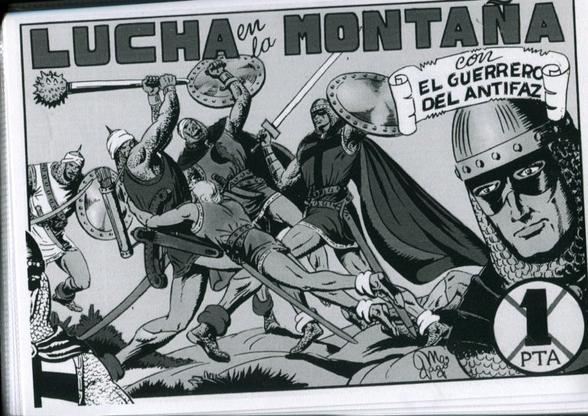 Edicion artesanal: El Guerrero del Antifaz numero 41: Lucha en la montaña