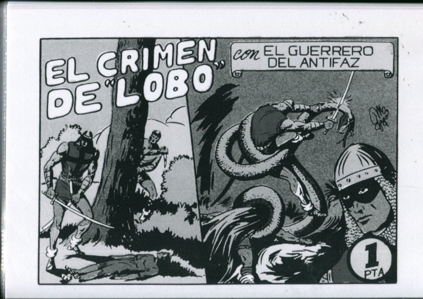 Edicion artesanal: El Guerrero del Antifaz numero 52: El crimen de Lobo