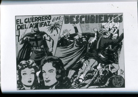 Edicion artesanal: El Guerrero del Antifaz numero 77: Descubiertos