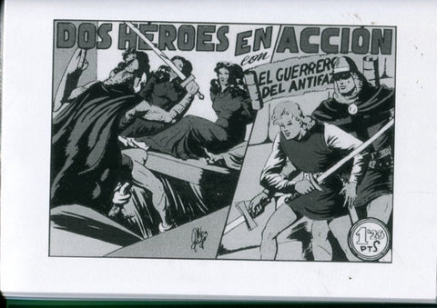 Edicion artesanal: El Guerrero del Antifaz numero 78: Dos heroes en accion