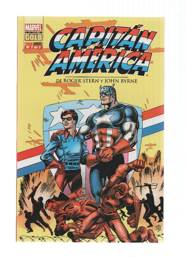 Marvel Gold: Capitan America de Roger Stern y John Byrne numero 2