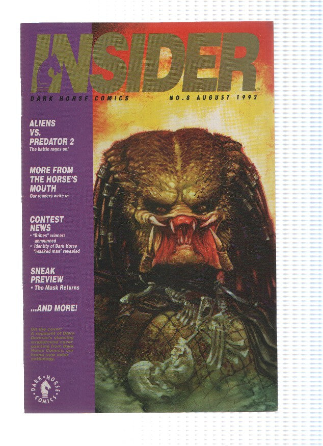 Revista: INSIDER (Dark Horse Comics), Volume 02: Numero 08