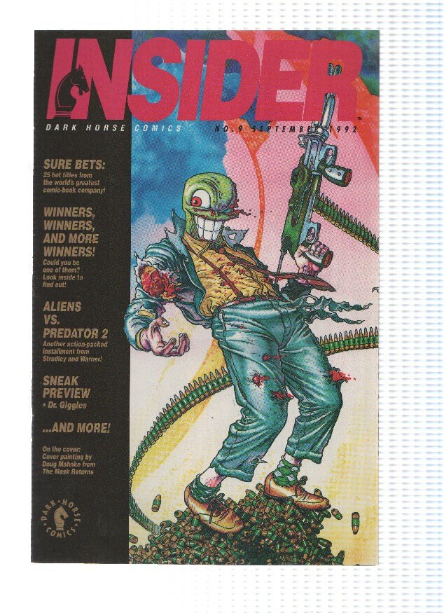 Revista: INSIDER (Dark Horse Comics), Volume 02: Numero 09