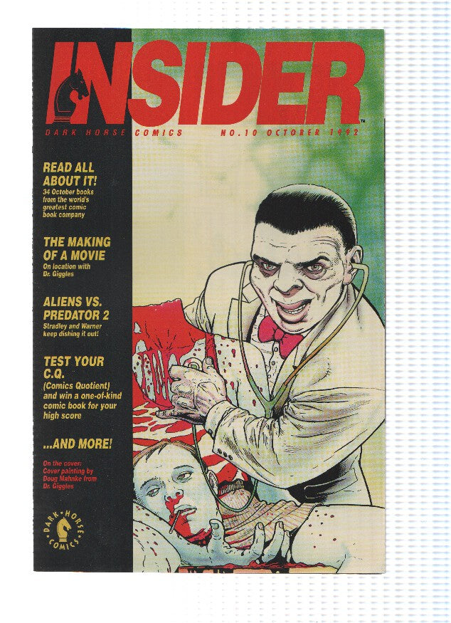 Revista: INSIDER (Dark Horse Comics), Volume 02: Numero 10