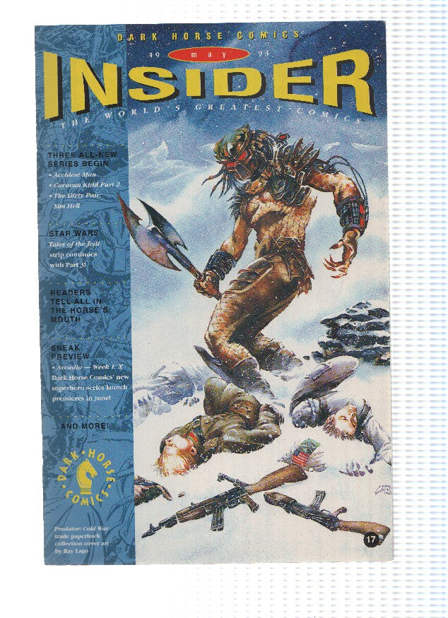 Revista: INSIDER (Dark Horse Comics), Volume 02: Numero 17
