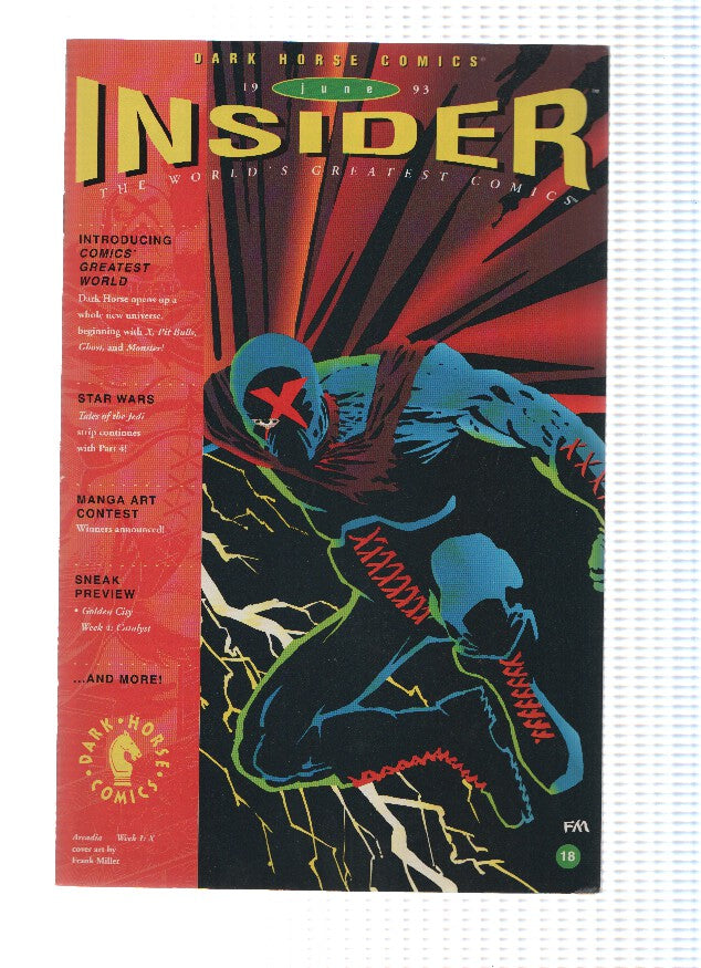 Revista: INSIDER (Dark Horse Comics), Volume 02: Numero 18