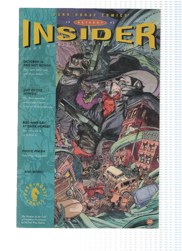 Revista: INSIDER (Dark Horse Comics), Volume 02: Numero 22