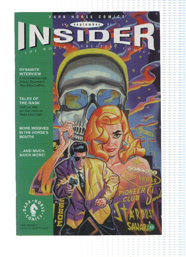 Revista: INSIDER (Dark Horse Comics), Volume 02: Numero 33