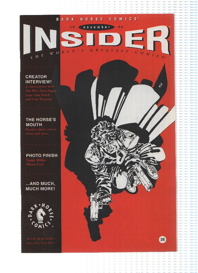 Revista: INSIDER (Dark Horse Comics), Volume 02: Numero 35