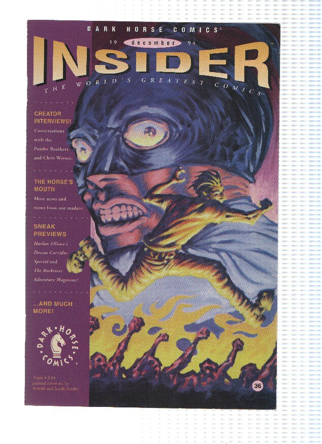 Revista: INSIDER (Dark Horse Comics), Volume 02: Numero 36
