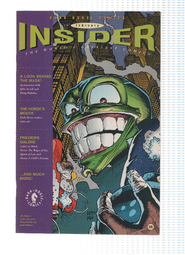 Revista: INSIDER (Dark Horse Comics), Volume 02: Numero 38