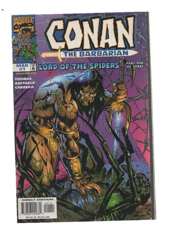 CONAN: LORD OF THE SPIDERS, Mini-Serie: Numero 01 of 03 (Marvel Comics)
