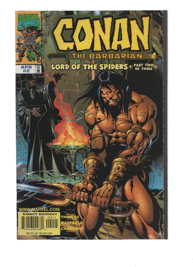 CONAN: LORD OF THE SPIDERS, Mini-Serie: Numero 02 of 03 (Marvel Comics)