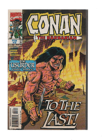 CONAN: THE USURPER, Mini-Serie: Numero 03 of 03 (Marvel Comics)