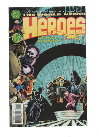 THE WORLD NEEDS HEROES, Volume 1, Numero 05: Surrender Pink (Milestone)
