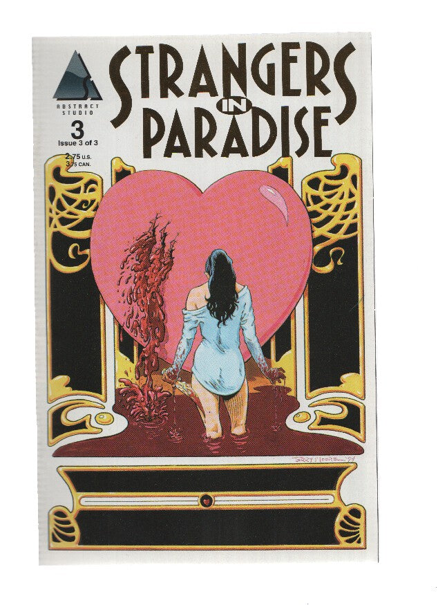 STRANGERS IN PARADISE, Mini-Serie: Numero 03, GOLD RE-PRINT (Abstract Studios)
