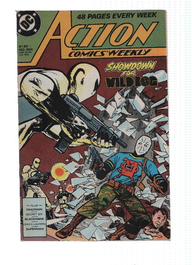 ACTION COMICS, Volume 1, Numero 604: Green Lantern: I, The Jury (Milestone)