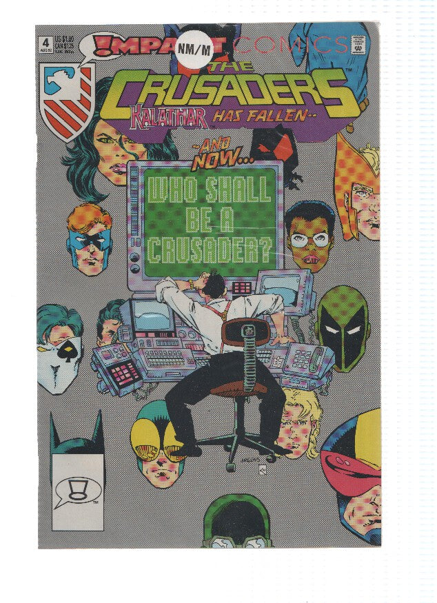 THE CRUSADERS, Volume 1, Numero 04: Together Again (Impact Comics)