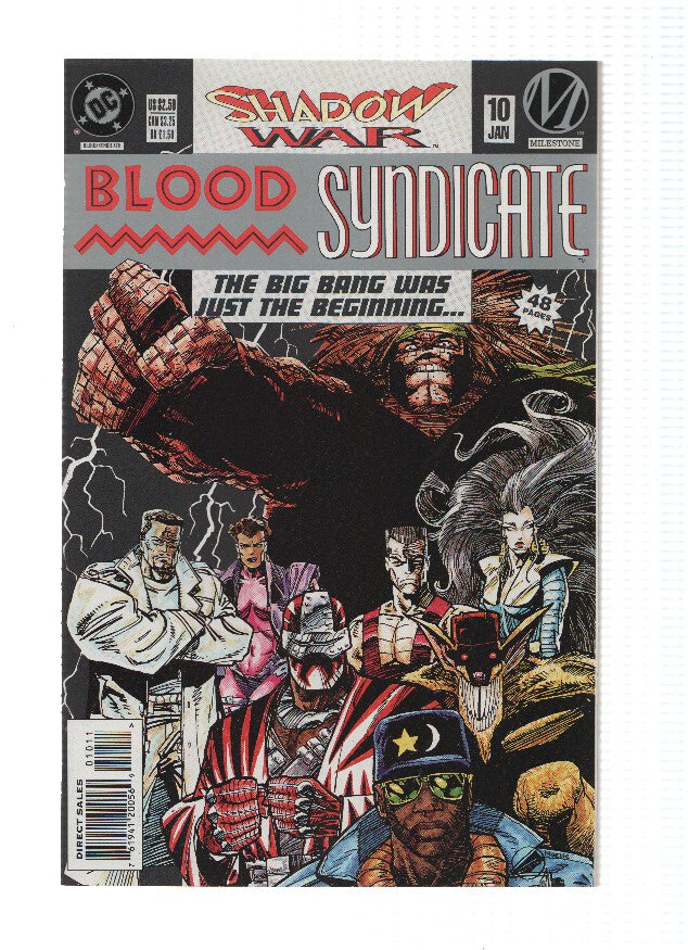 BLOOD SYNDICATE, Volume 1, Numero 10: After the Fox (Milestone)