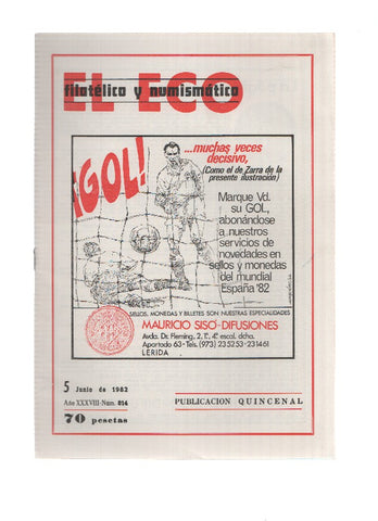 El Eco Filatelico y Numismatico numero 0814: El mejor y el peor sello del año